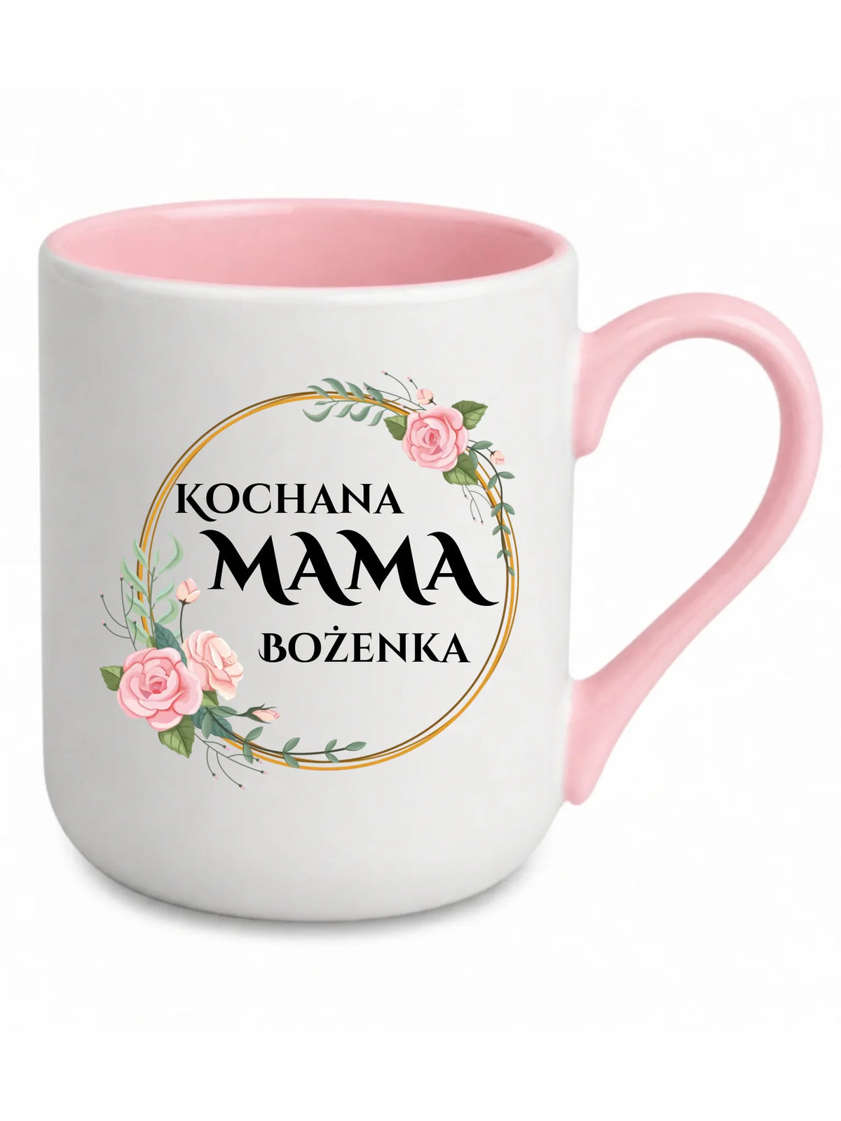 Kubek elegant dla mamy - Kochana Mama - personalizowany DM20
