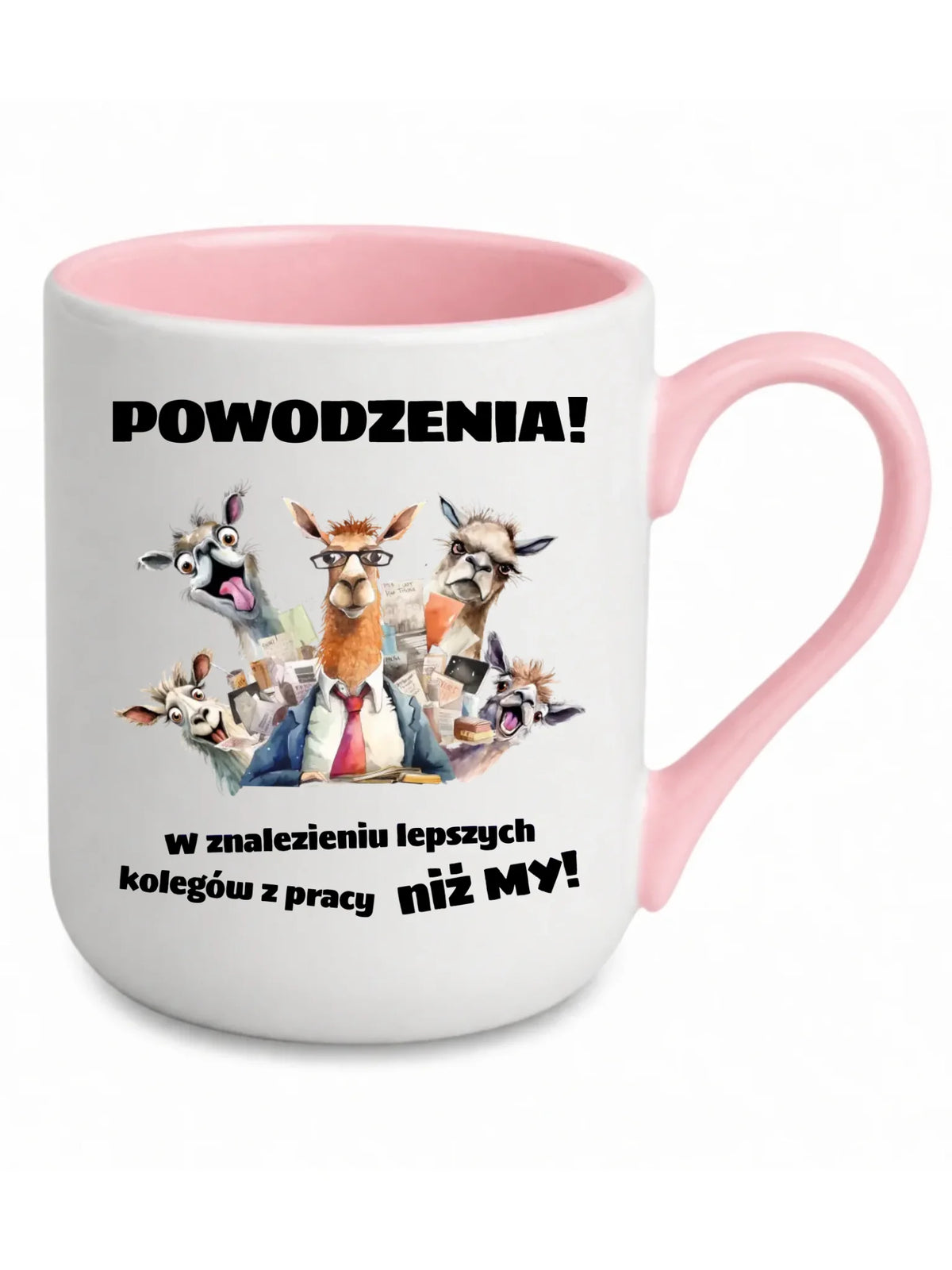 Kubek elegant na odejście z pracy - Powodzenia w znalezieniu lepszych kolegów OP08
