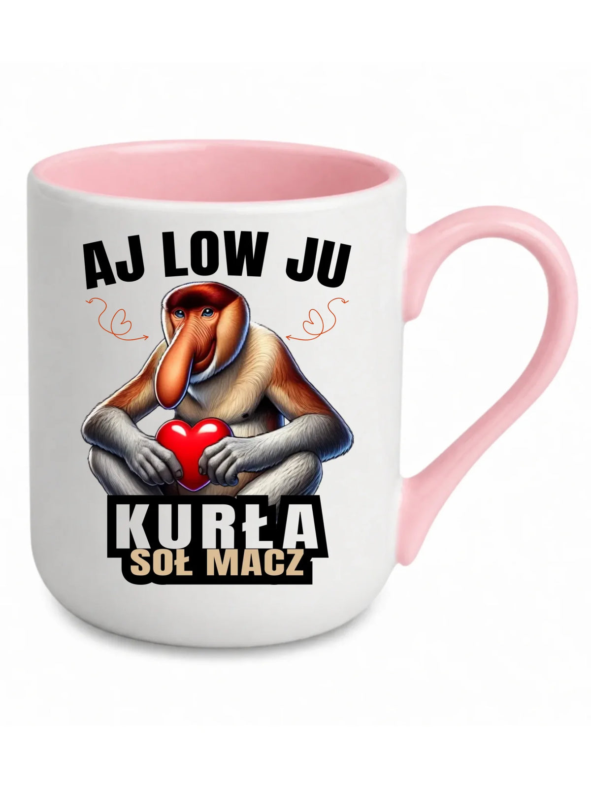 Kubek elegant dla par - Janusz nosacz - Aj low ju kurła W26