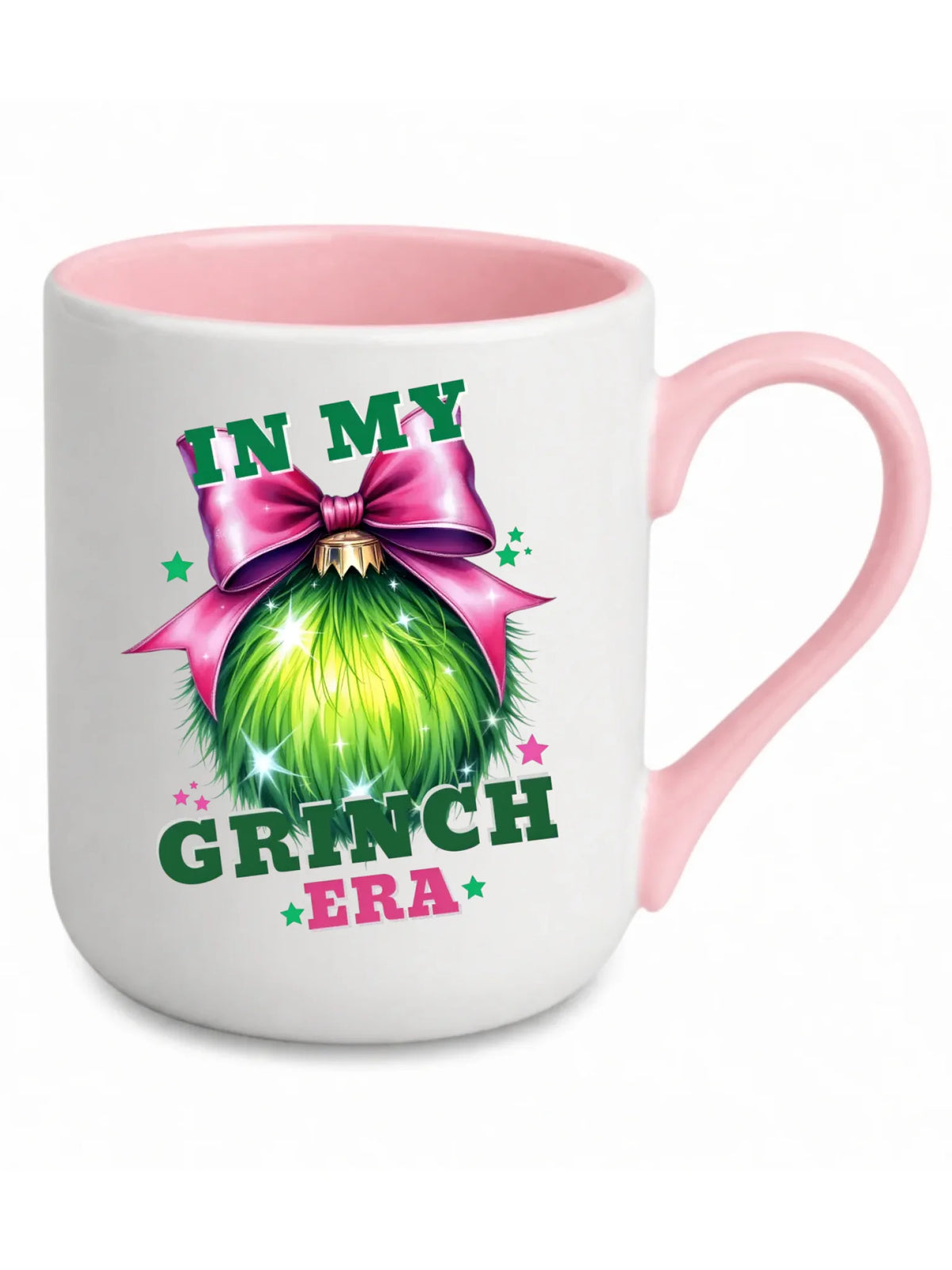 Kubek elegant świąteczny - In my Grinch era BN26
