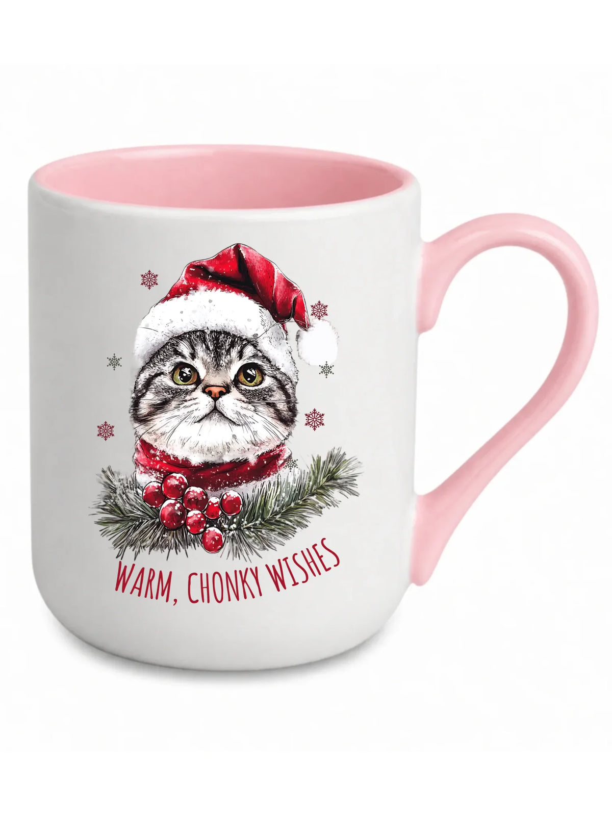 Kubek elegant świąteczny - Warm, Chonky Wishes BN36