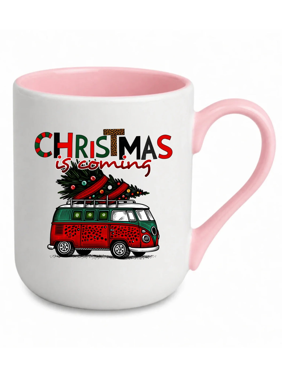 Kubek elegant świąteczny - Kamper Christmas is coming BN42