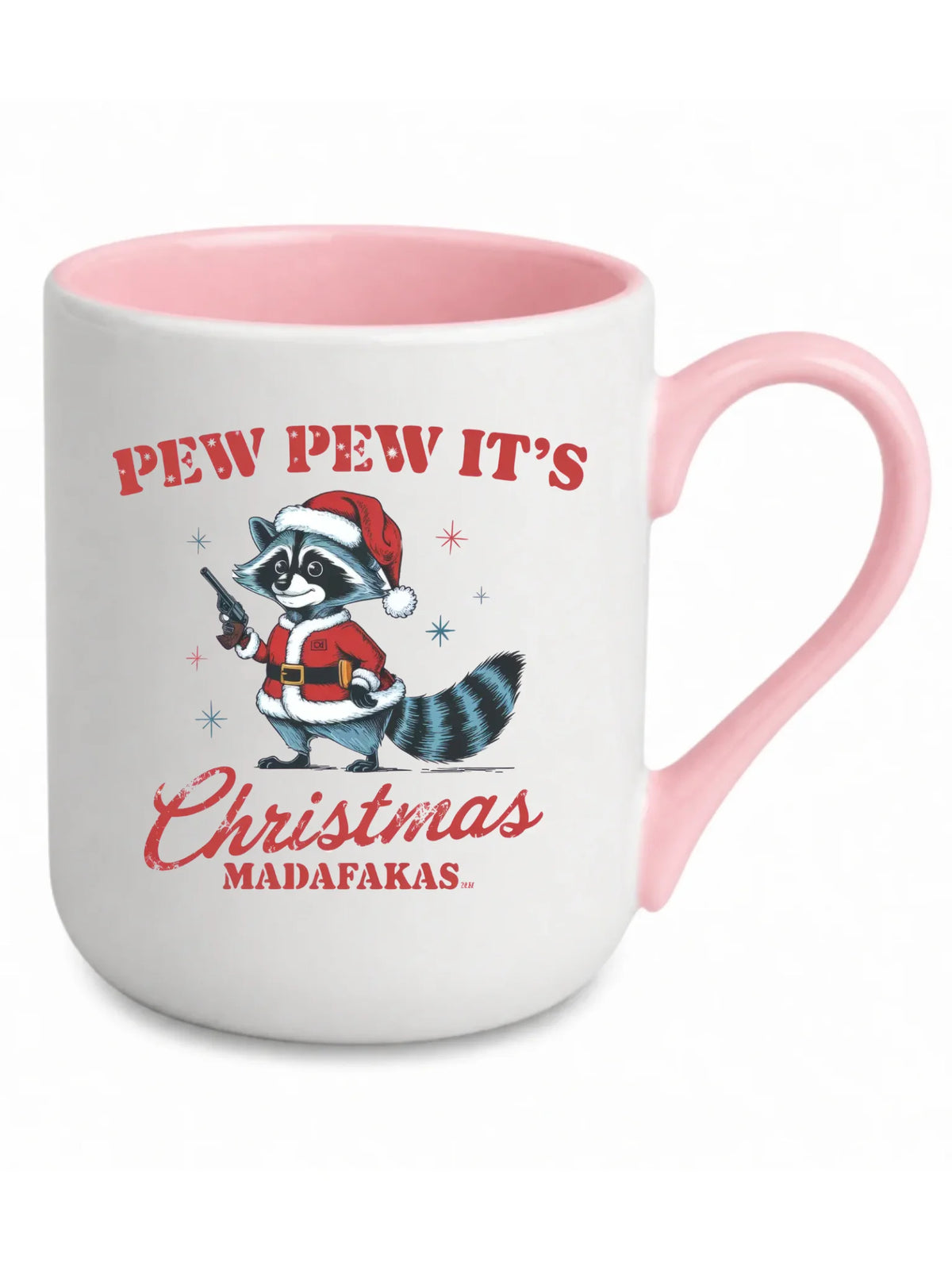 Kubek elegant świąteczny - Pew pew it's Christmas BN60