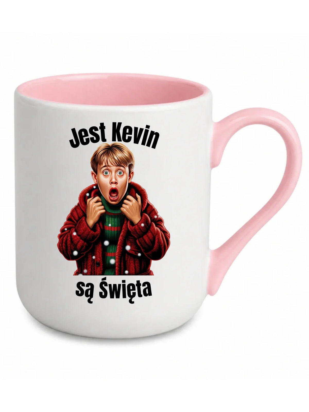 Kubek elegant świąteczny - Jest Kevin są święta BN27