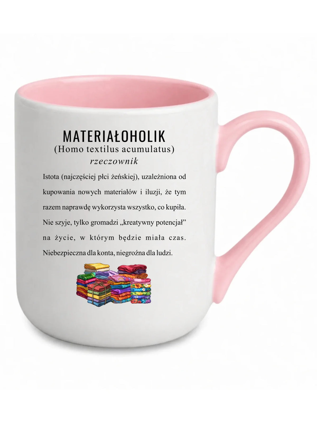 Kubek elegant szyciowy dla krawcowej - Materiałoholik definicja HS11