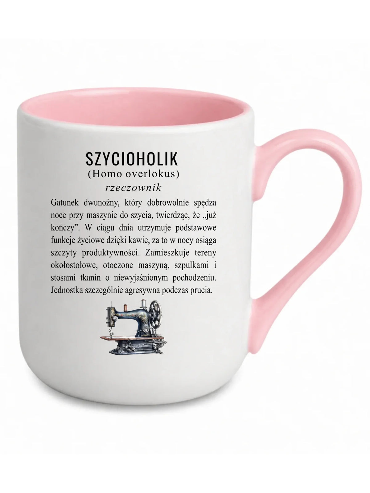 Kubek elegant szyciowy dla krawcowej - Szycioholik definicja HS10
