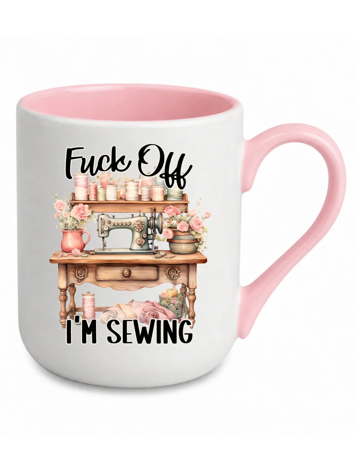 Kubek elegant szyciowy dla krawcowej - Fck off im sewing HS16