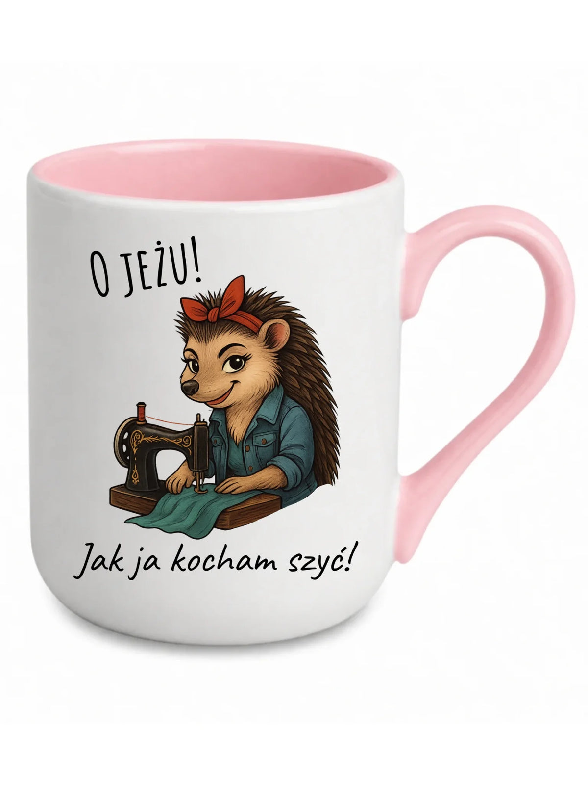 Kubek elegant szyciowy dla krawcowej - O JEŻU! Jak ja kocham szyć! HS09