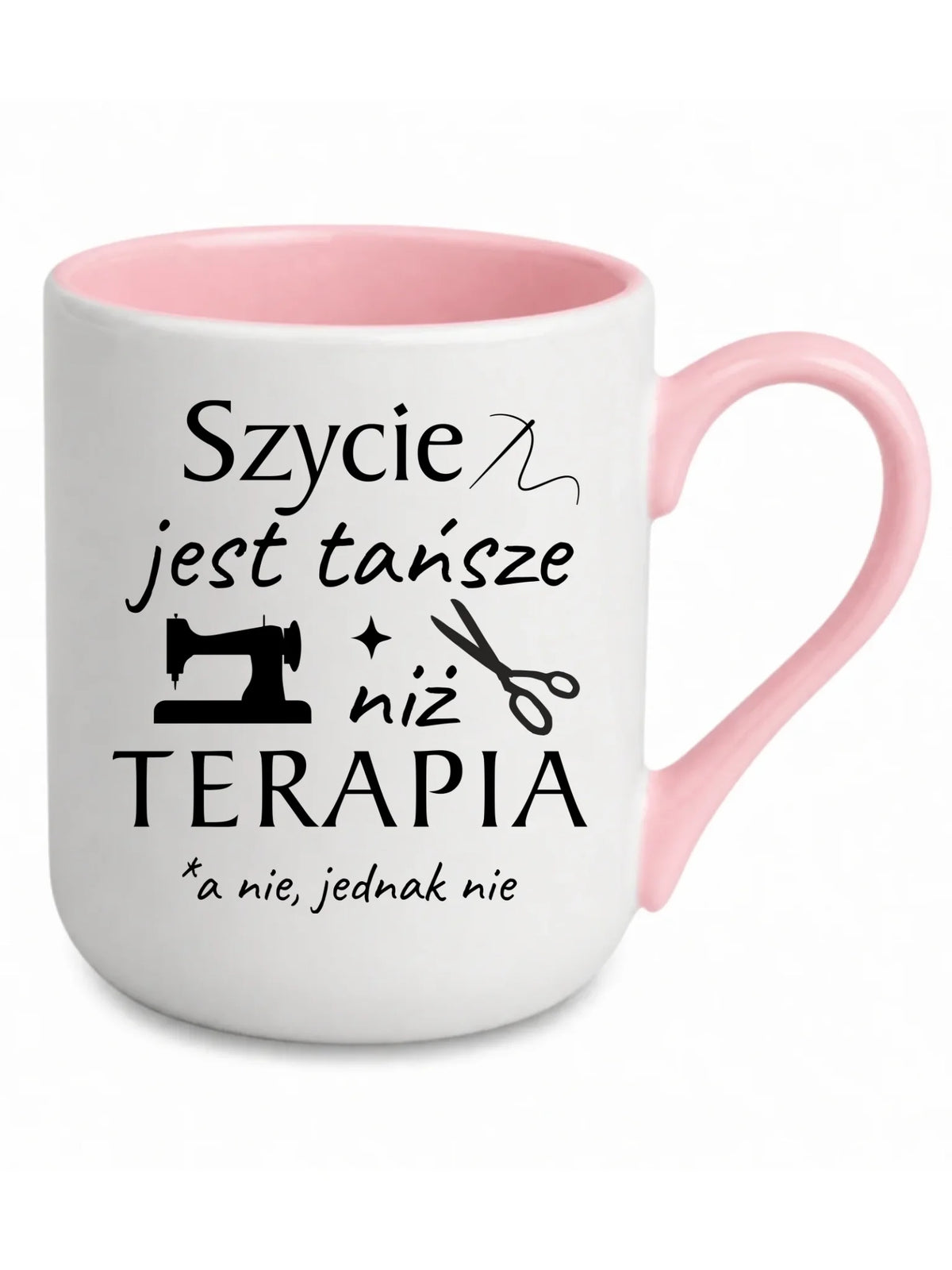 Kubek elegant szyciowy dla krawcowej - Szycie tańsze niż terapia HS04