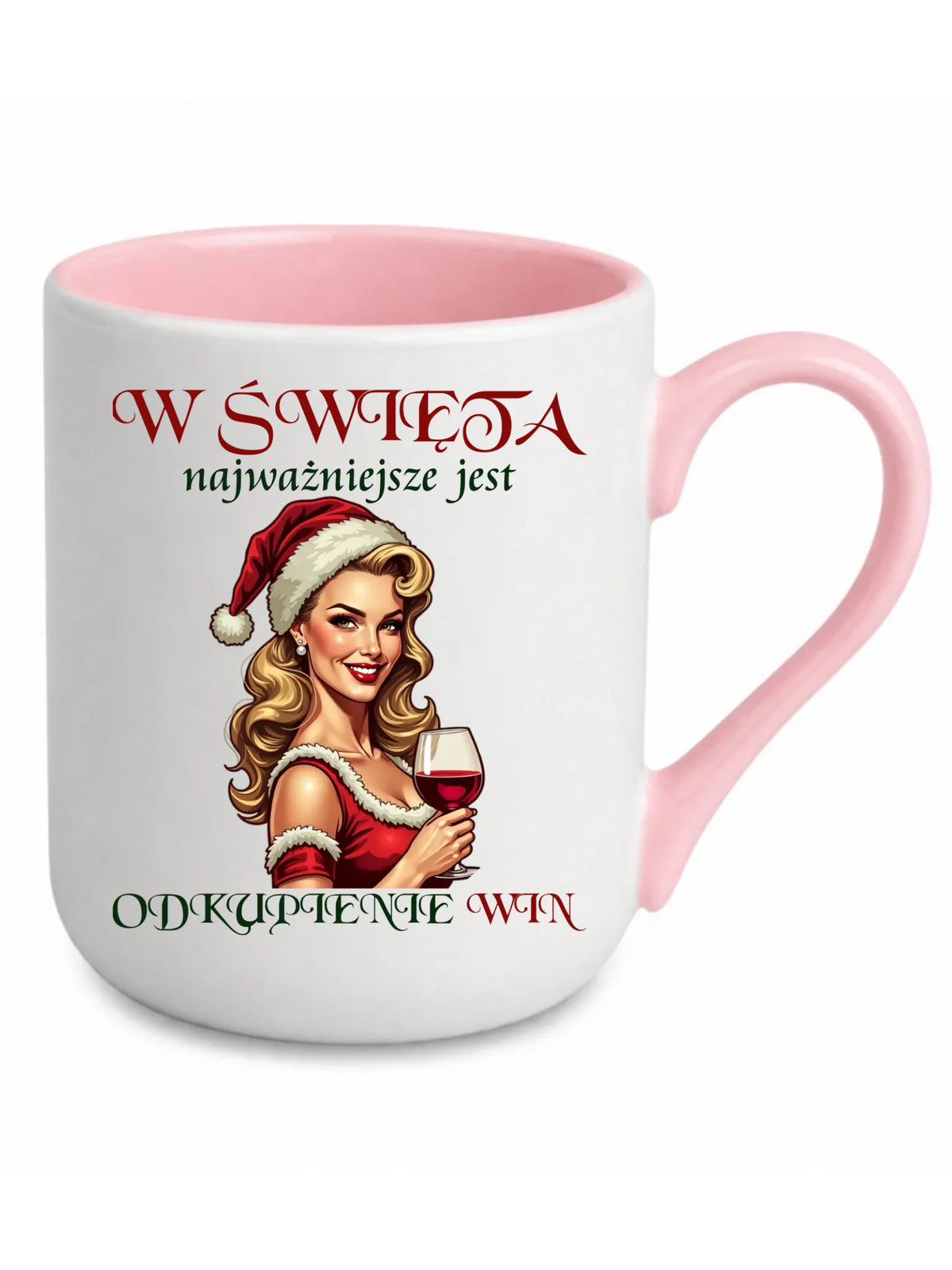 Kubek elegant świąteczny - Odkupienie win BN04