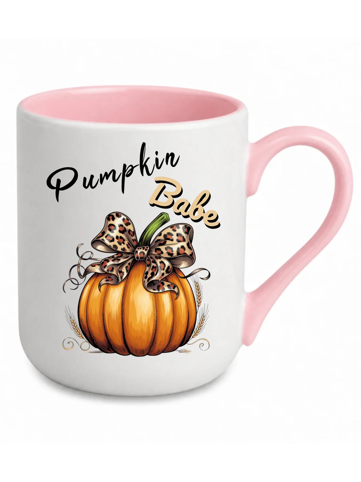 Kubek elegant jesienny - Pumpkin Babe - dla miłośniczki dyni JS33