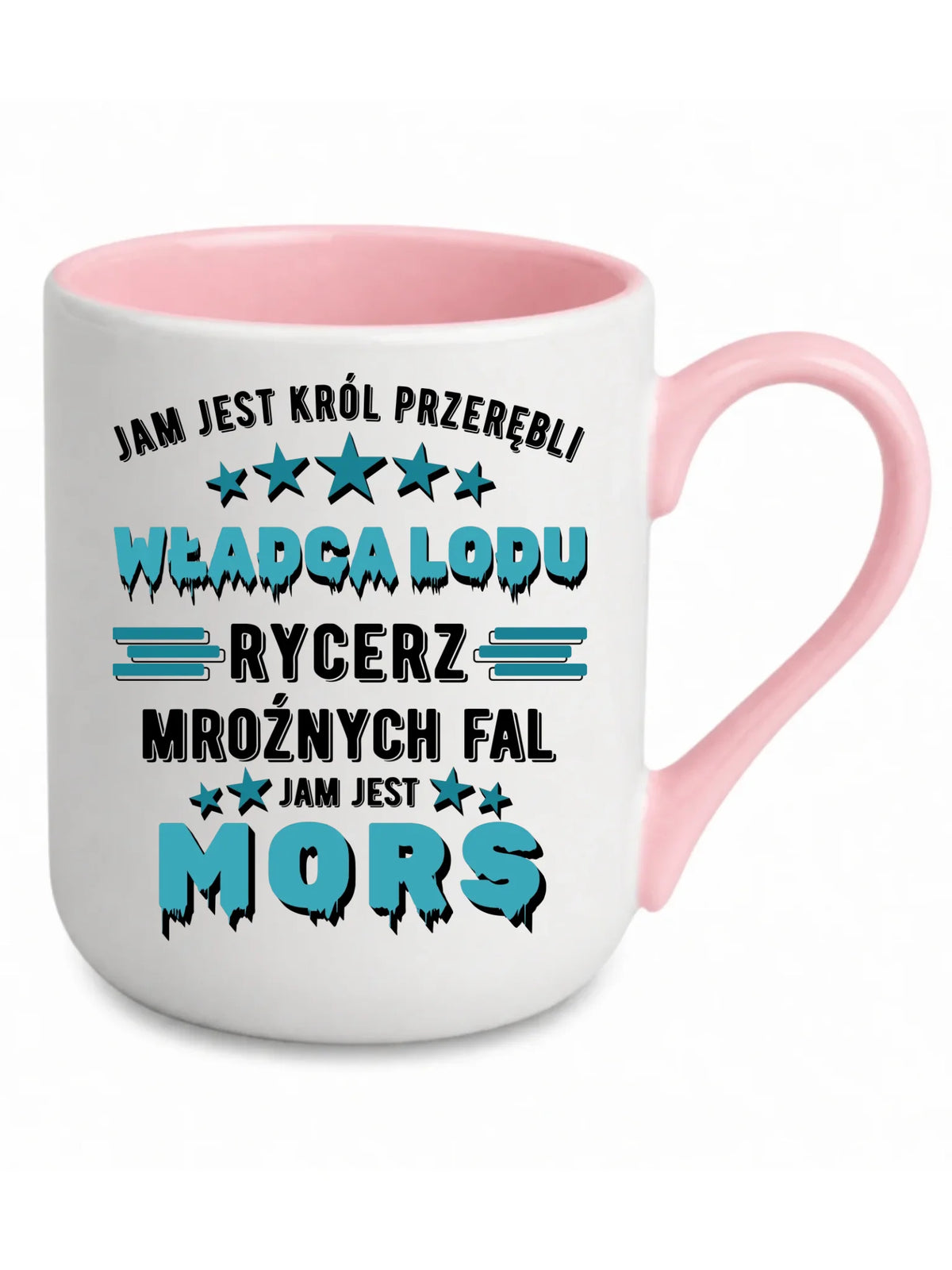 Kubek elegant - prezent dla morsa - Jam jest Król przerębli Jam jest mors HM13