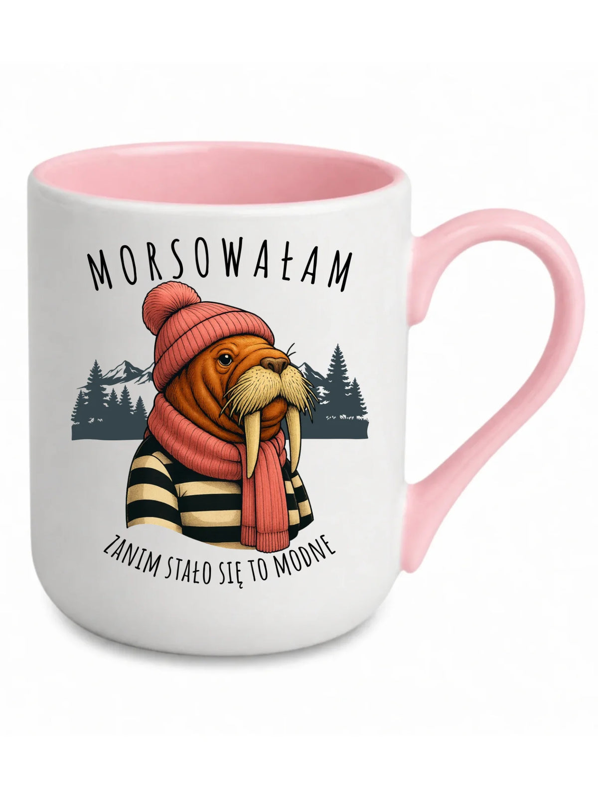 Kubek elegant - prezent dla morsa - Morsowałam zanim stało się to modne - Mors HM21