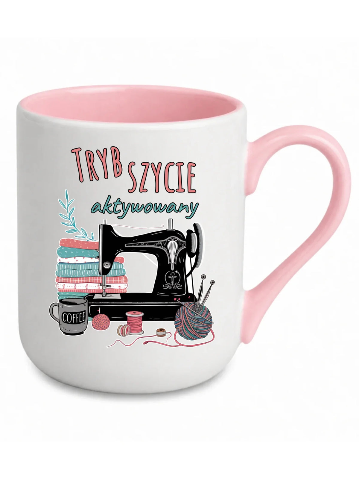 Kubek elegant szyciowy dla krawcowej - Tryb szycie aktywowany HS06