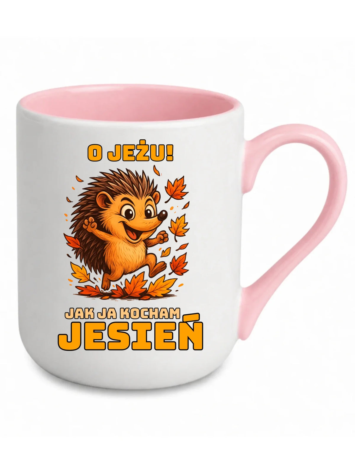 Kubek elegant jesienny - O JEŻU! Jak ja kocham jesień JS31