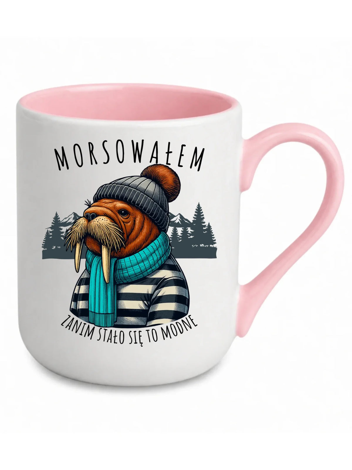 Kubek elegant - prezent dla morsa - Morsowałem zanim stało się to modne - Mors HM08