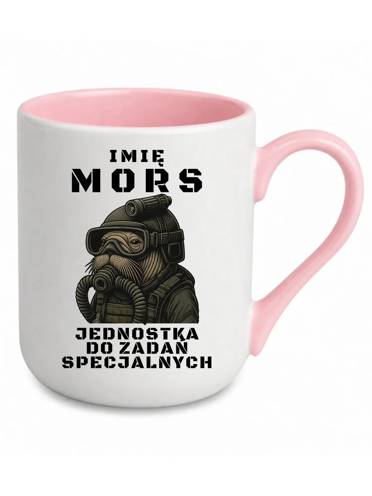 Kubek elegant - prezent dla morsa - Mors do zadań specjalnych - personalizowany HM07