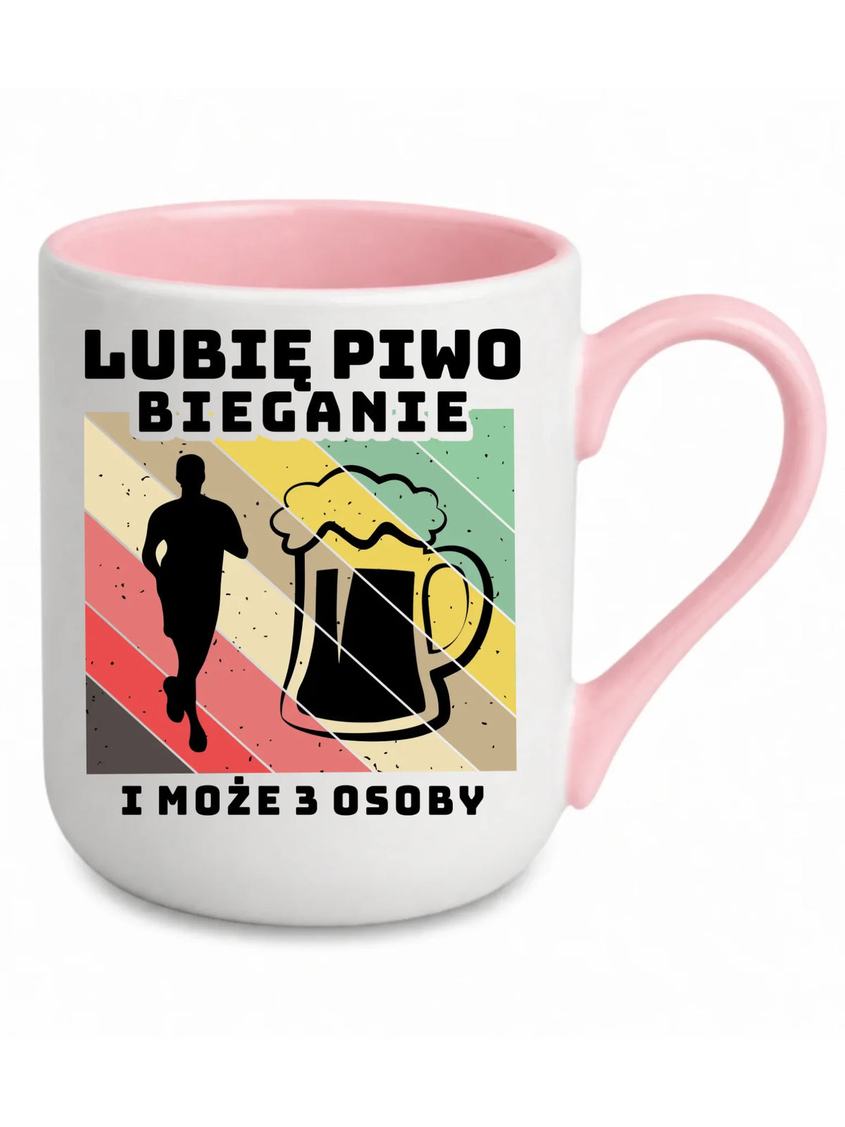 Kubek elegant dla biegacza - Lubię piwo bieganie HB01