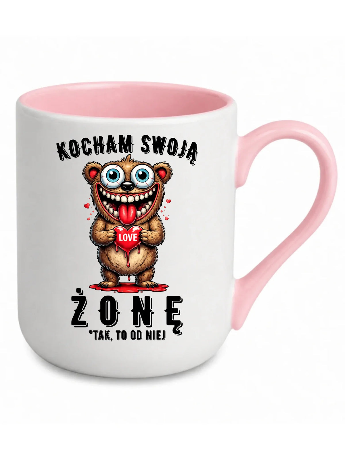 Kubek elegant dla męża - Kocham swoją żonę W23