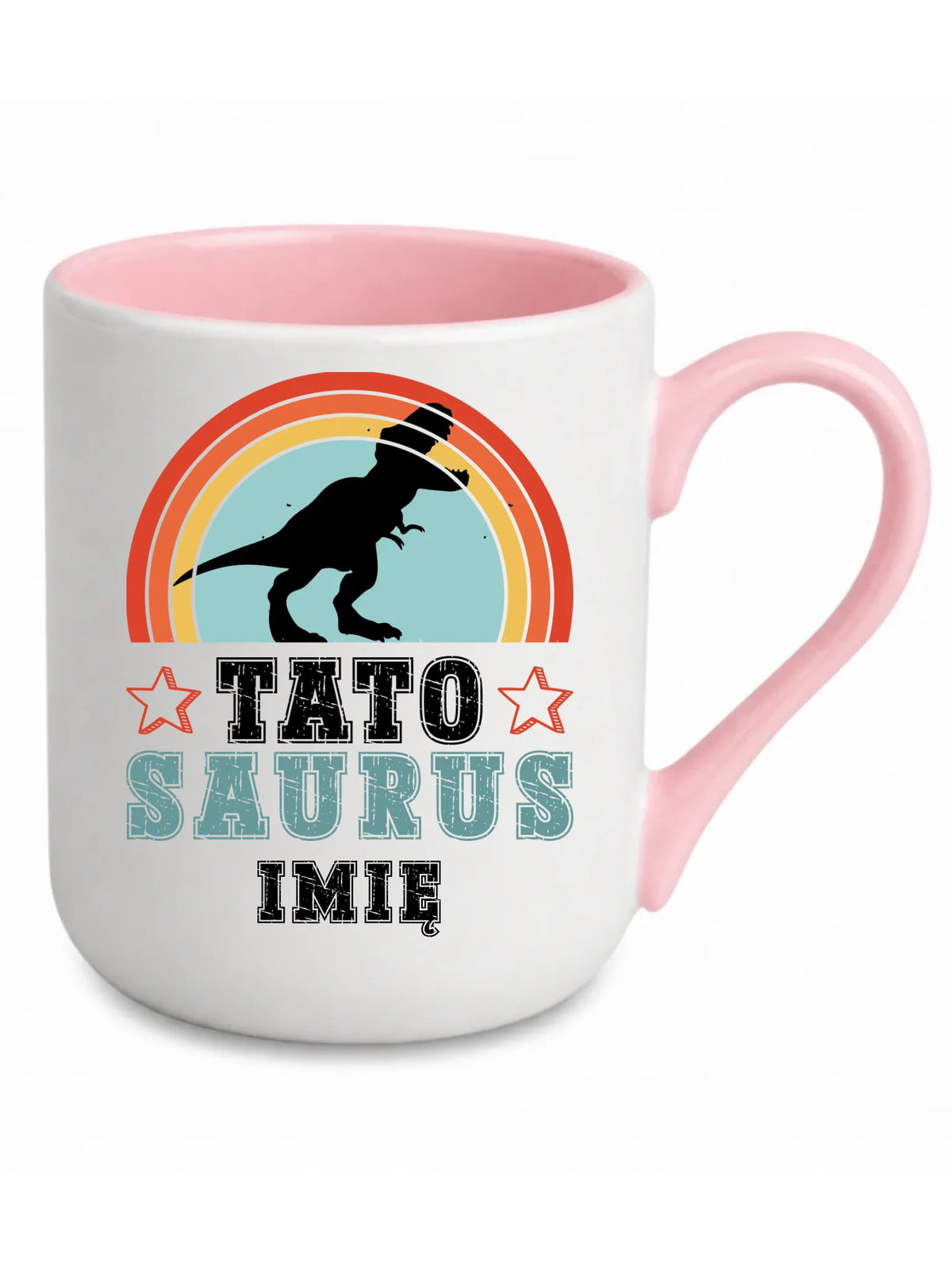 Kubek elegant dla taty - Tato Saurus - personalizowany DT03