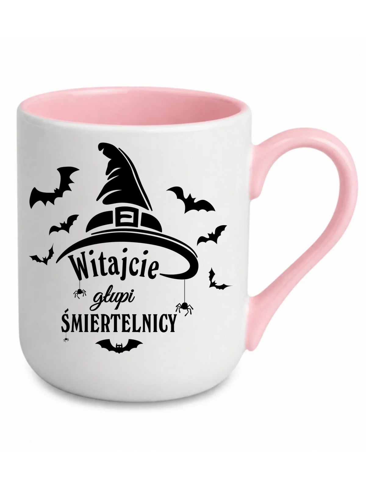 Kubek elegant na Halloween - Witajcie głupi śmiertelnicy HL23
