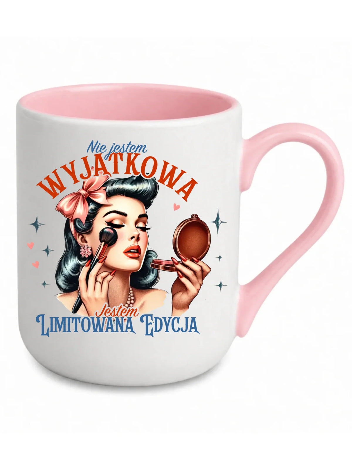Kubek elegant – Nie jestem wyjątkowa, jestem limitowaną edycją - retro DZ10