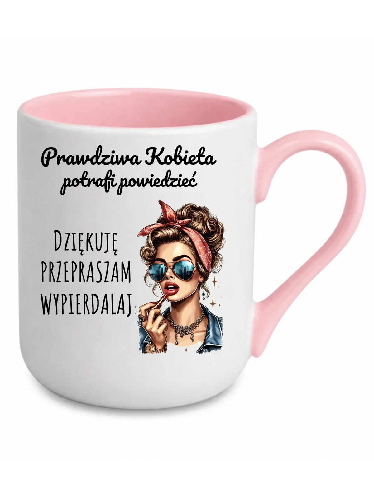 Kubek elegant - Prawdziwa kobieta - bez cenzury DZ15
