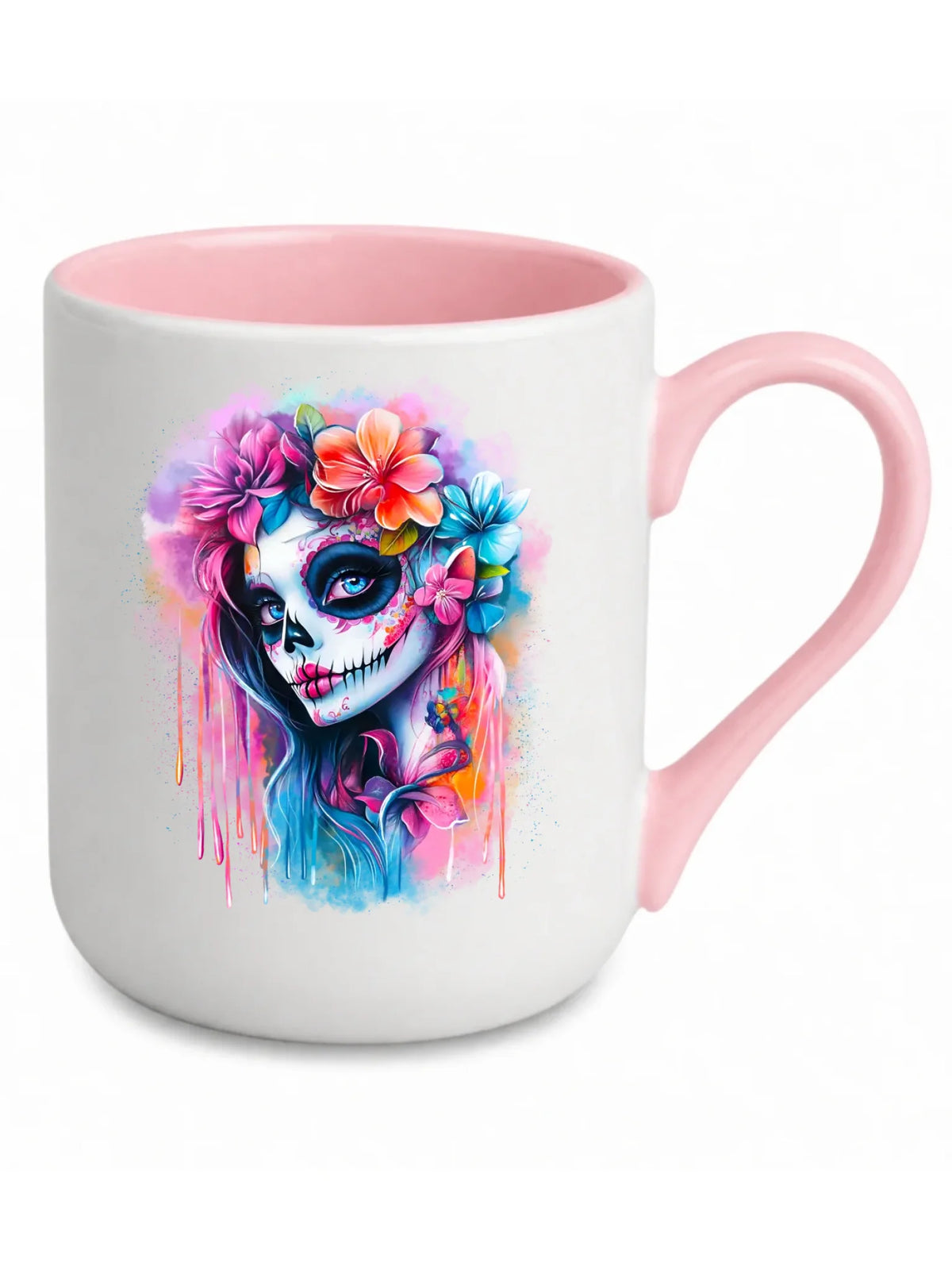 Kubek elegant na Halloween - La Muerte HL05