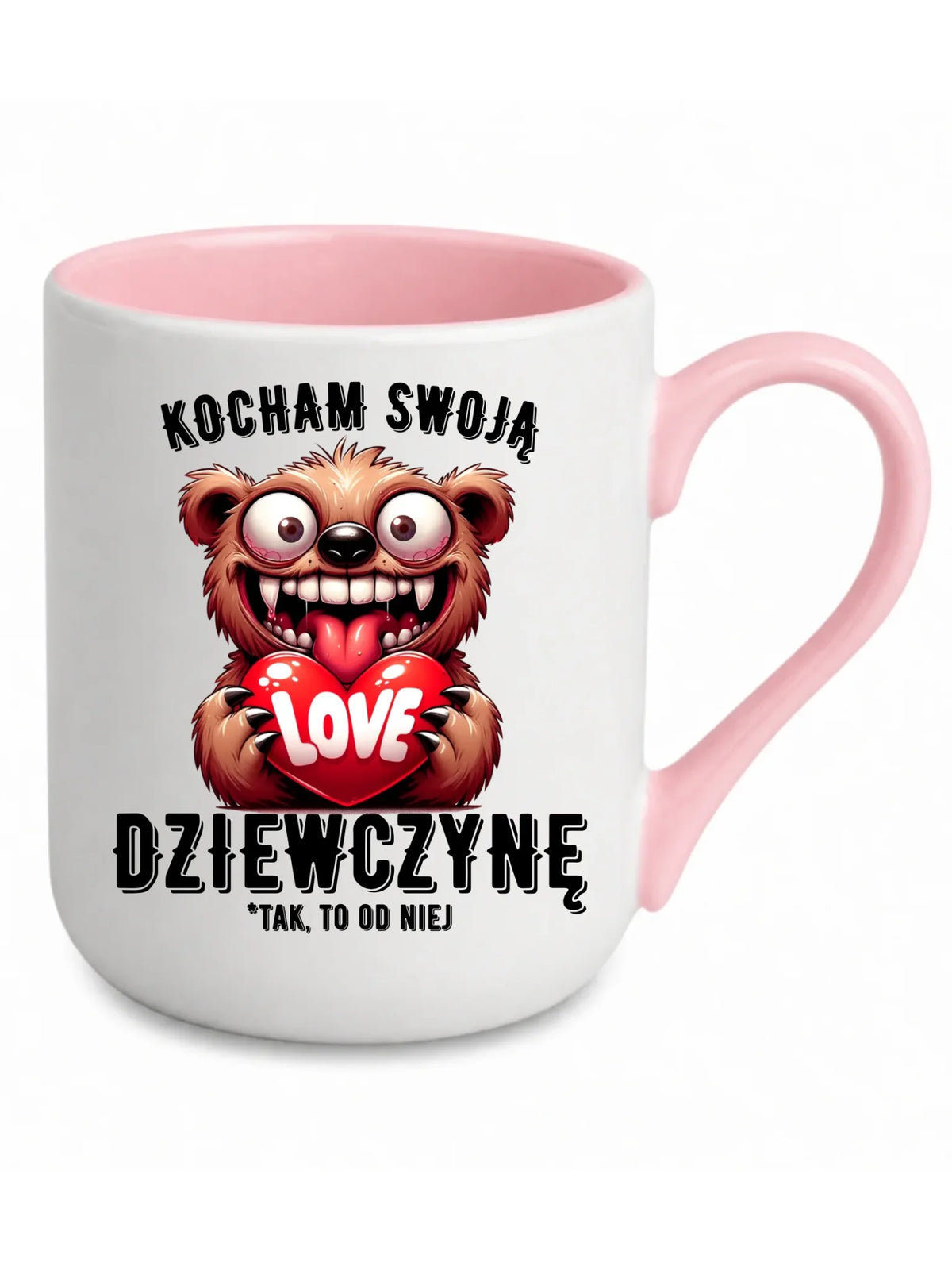 Kubek elegant dla chłopaka - Kocham swoją dziewczynę W30