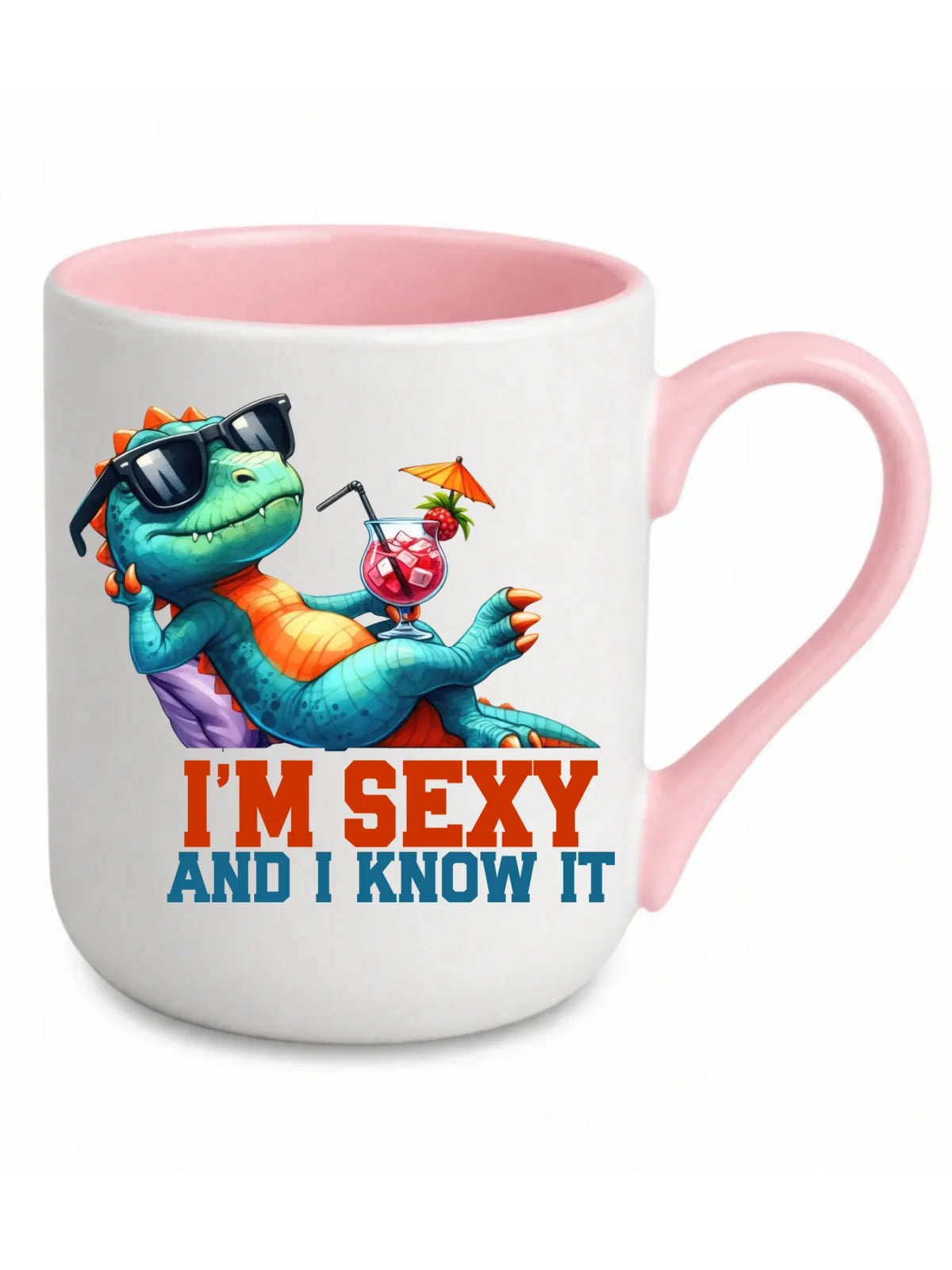 Kubek elegant - prezent dla chłopaka - I'm sexy - śmieszny nadruk DCH28