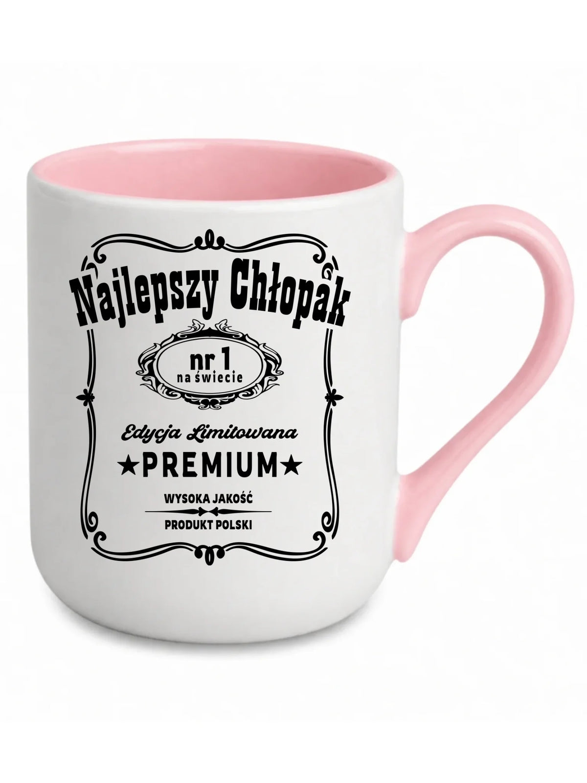 Kubek elegant - prezent dla chłopaka - Najlepszy chłopak na świecie DCH20