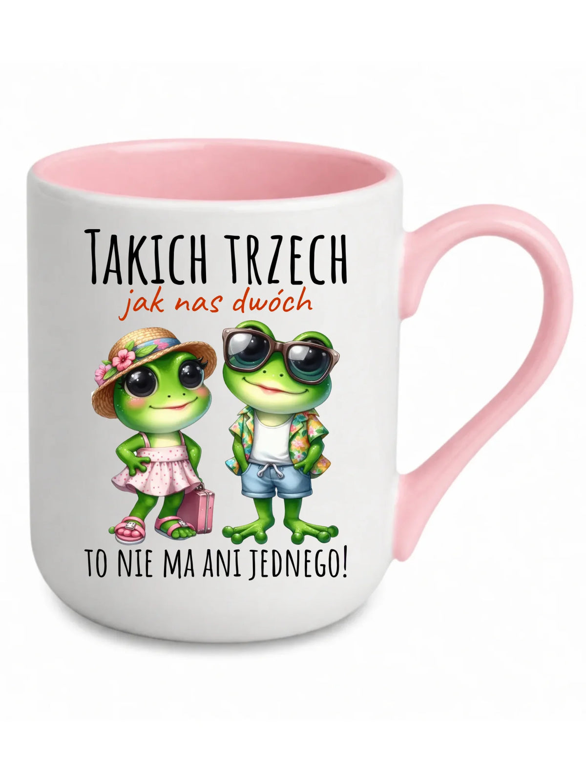 Kubek elegant dla par - Żabki Takich trzech jak nas dwóch DCH11