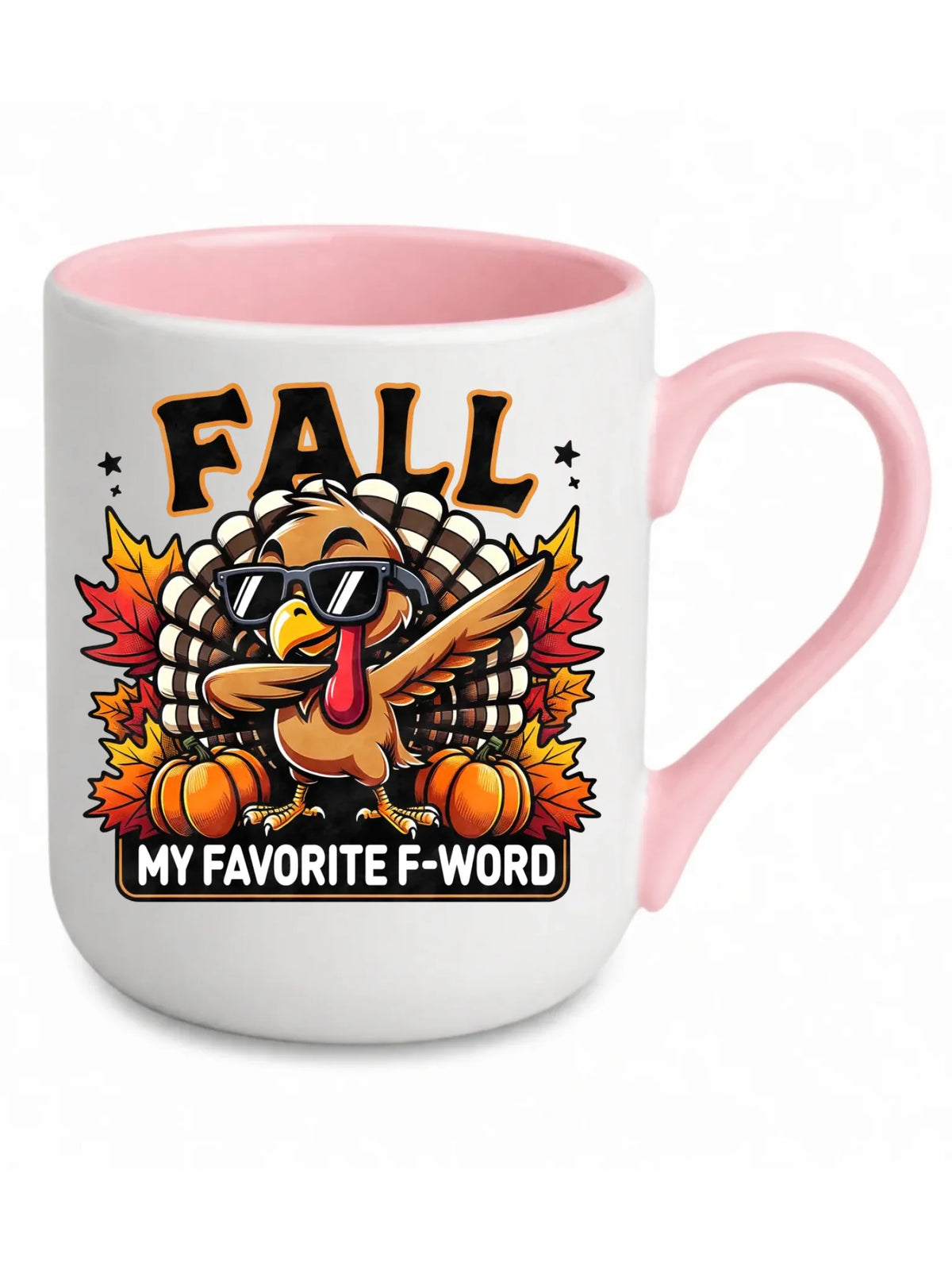 Kubek elegant jesienny - FALL my favorite F-word JS11