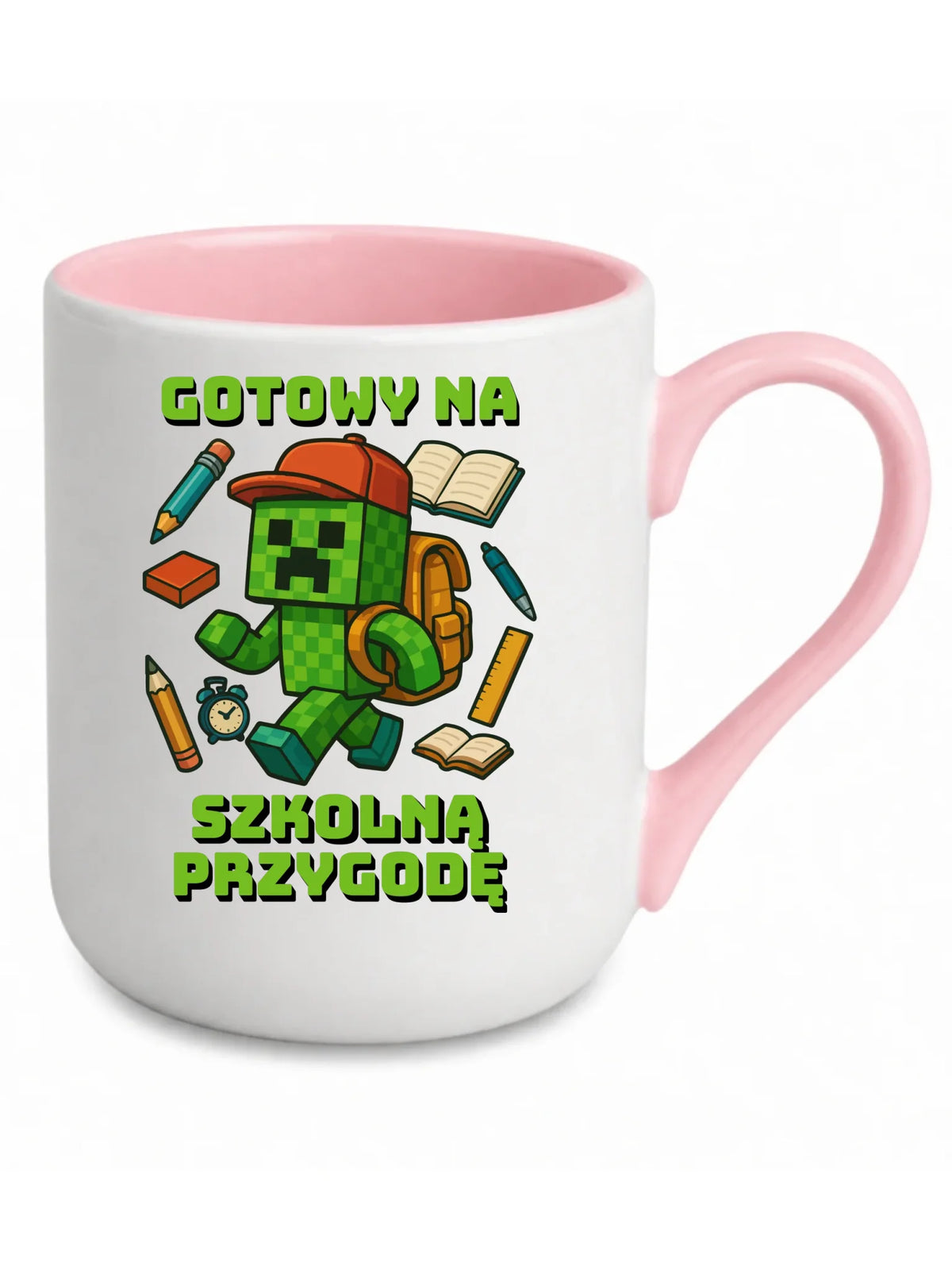 Kubek elegant szkoła - Gotowy na szkołę - gamer do szkoły - SZ13