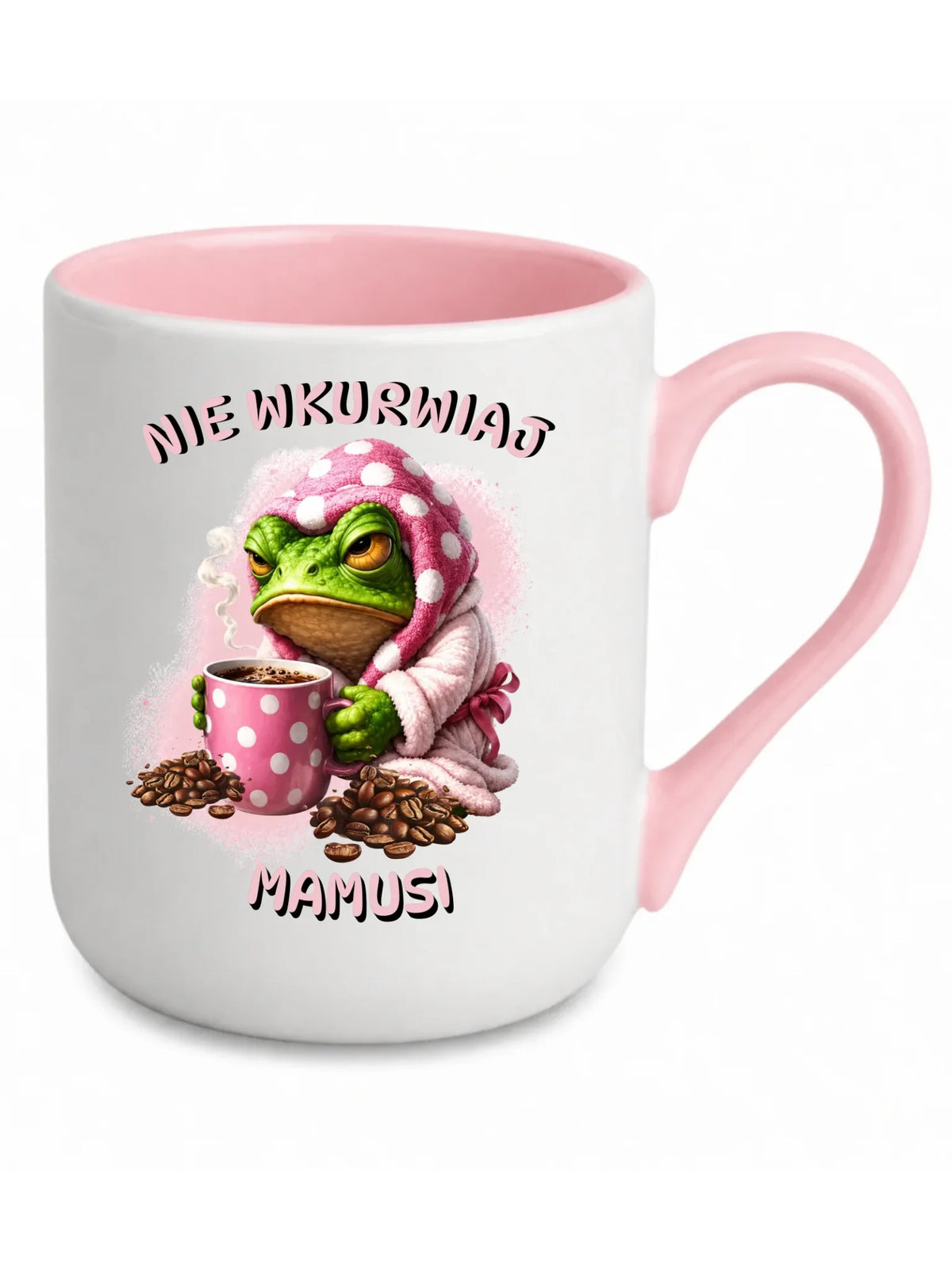 Kubek elegant dla mamy - Nie wku*wiaj mamusi - bez cenzury DM49