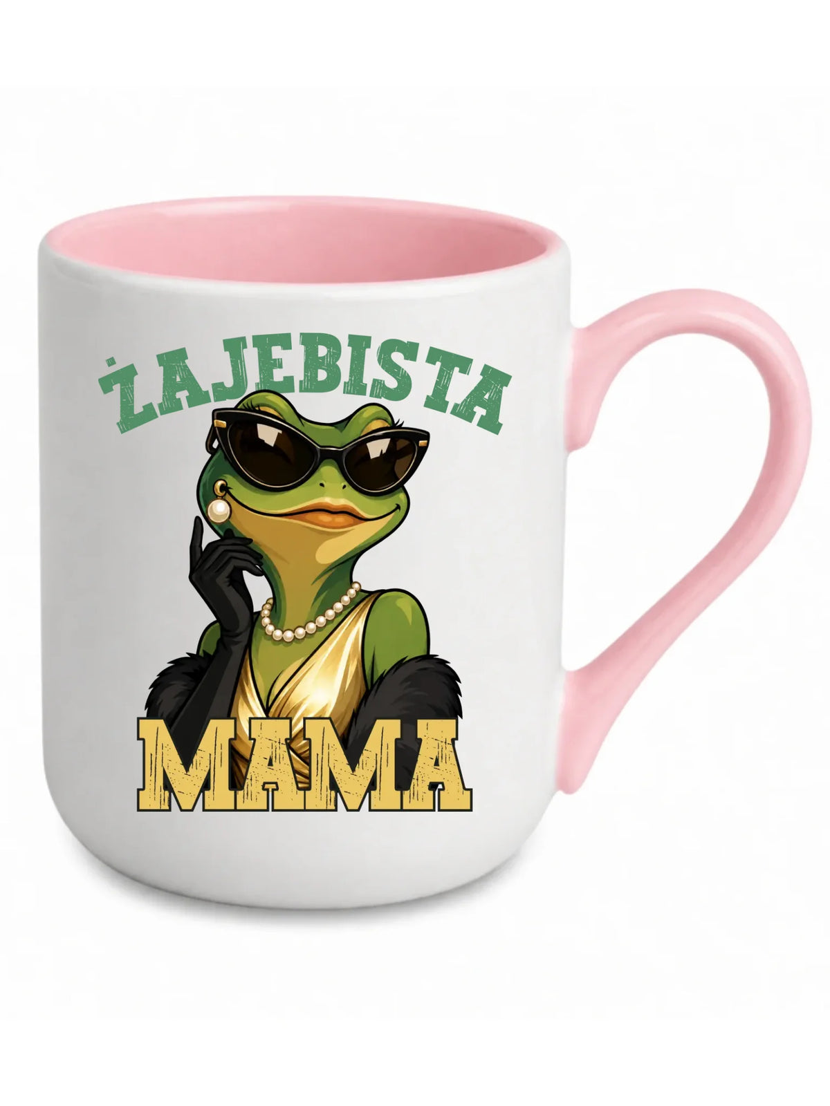 Kubek elegant dla mamy - Żajebista Mama Glamour DM48