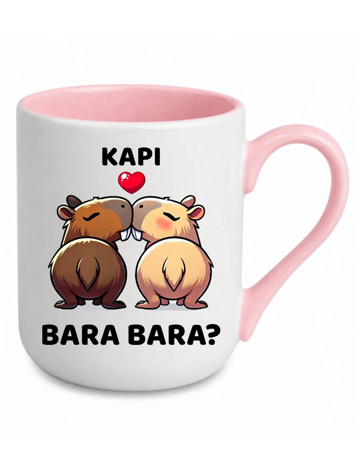 Kubek elegant dla par - Kapibara bara bara W86