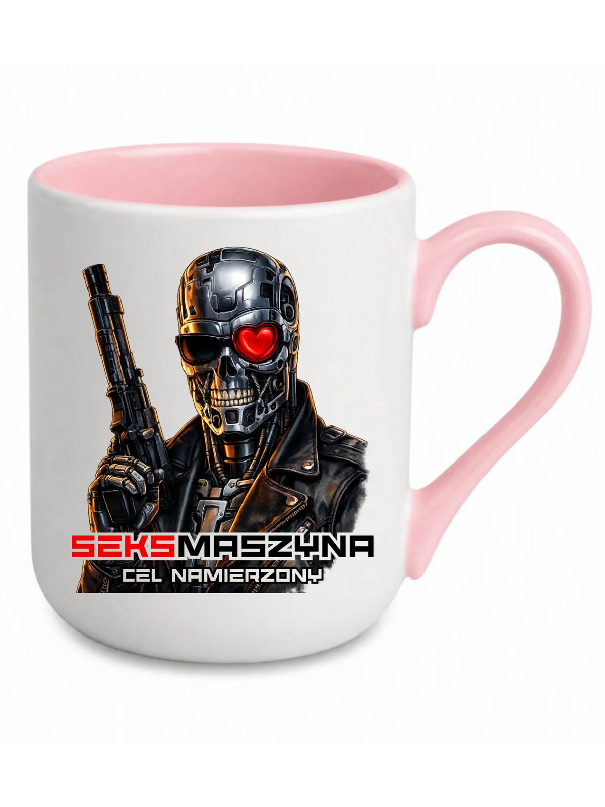 Kubek elegant dla faceta - Cyborg z sercem Seks maszyna DCH32