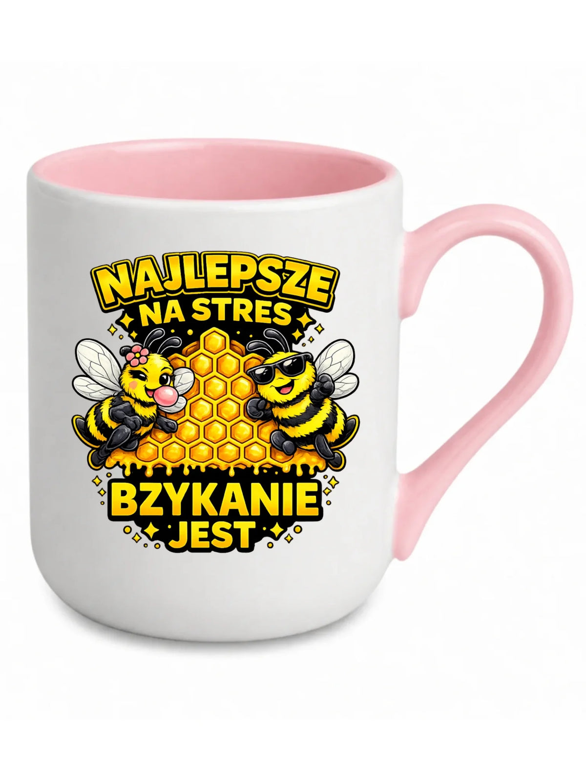 Kubek elegant dla par - Najlepsze na stres bzykanie jest W79
