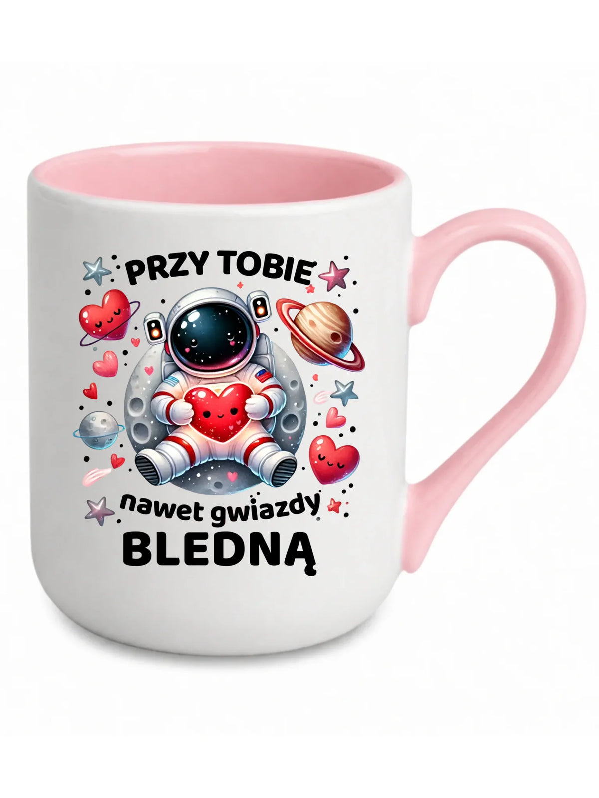 Kubek elegant dla par - Przy Tobie nawet gwiazdy bledną W57