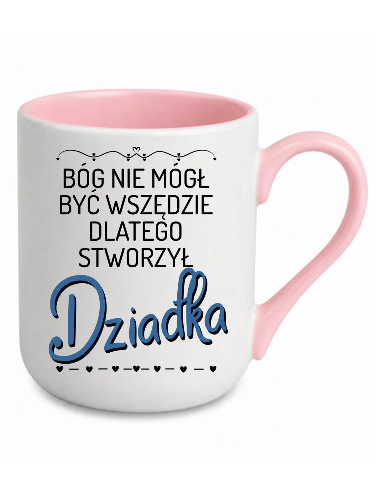 Kubek elegant dla dziadka - Bóg nie mógł być wszędzie dlatego stworzył dziadka D09