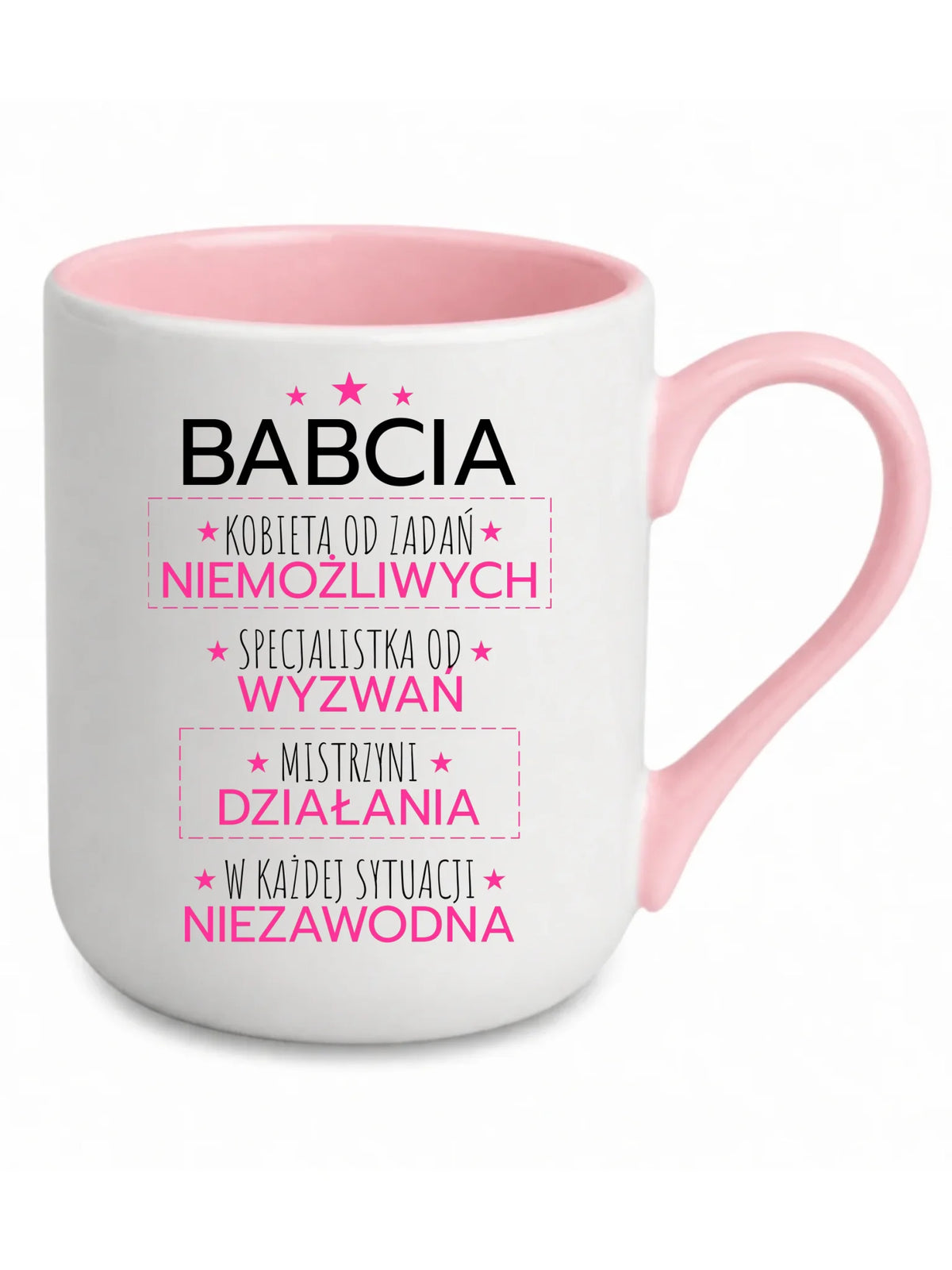 Kubek elegant dla babci - Babcia kobieta od zadań niemożliwych B30