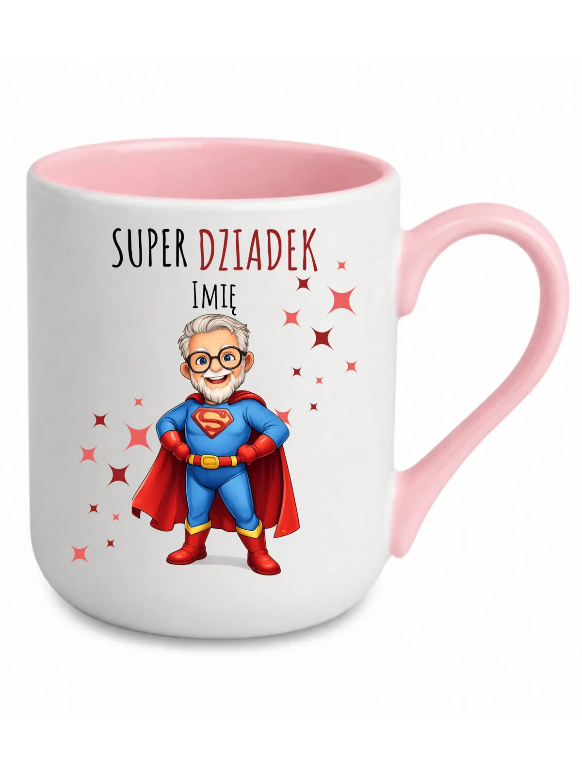 Kubek elegant dla dziadka - Super Dziadek - personalizowany D02
