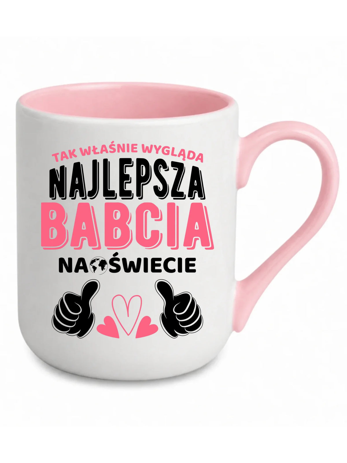 Kubek elegant dla babci - Tak wygląda najlepsza babcia na świecie B24