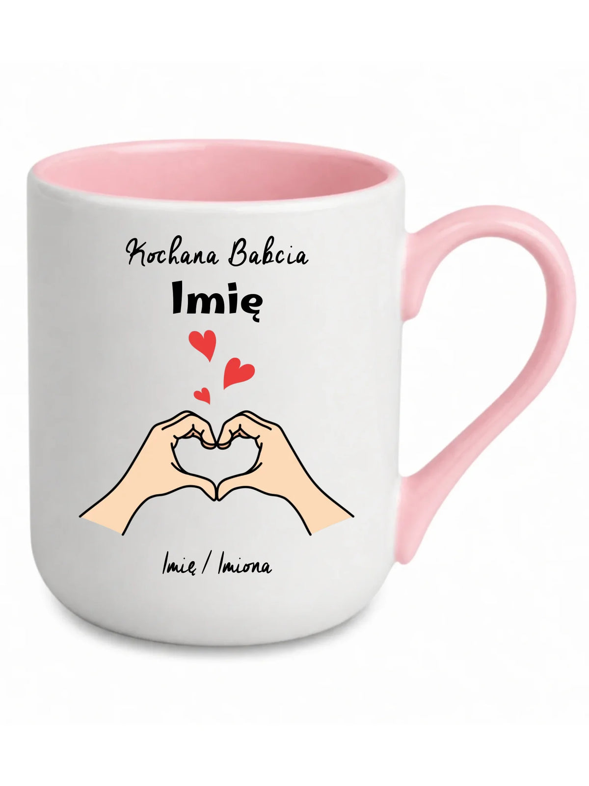 Kubek elegant dla babci - Kochana Babcia podpis - personalizowany B13