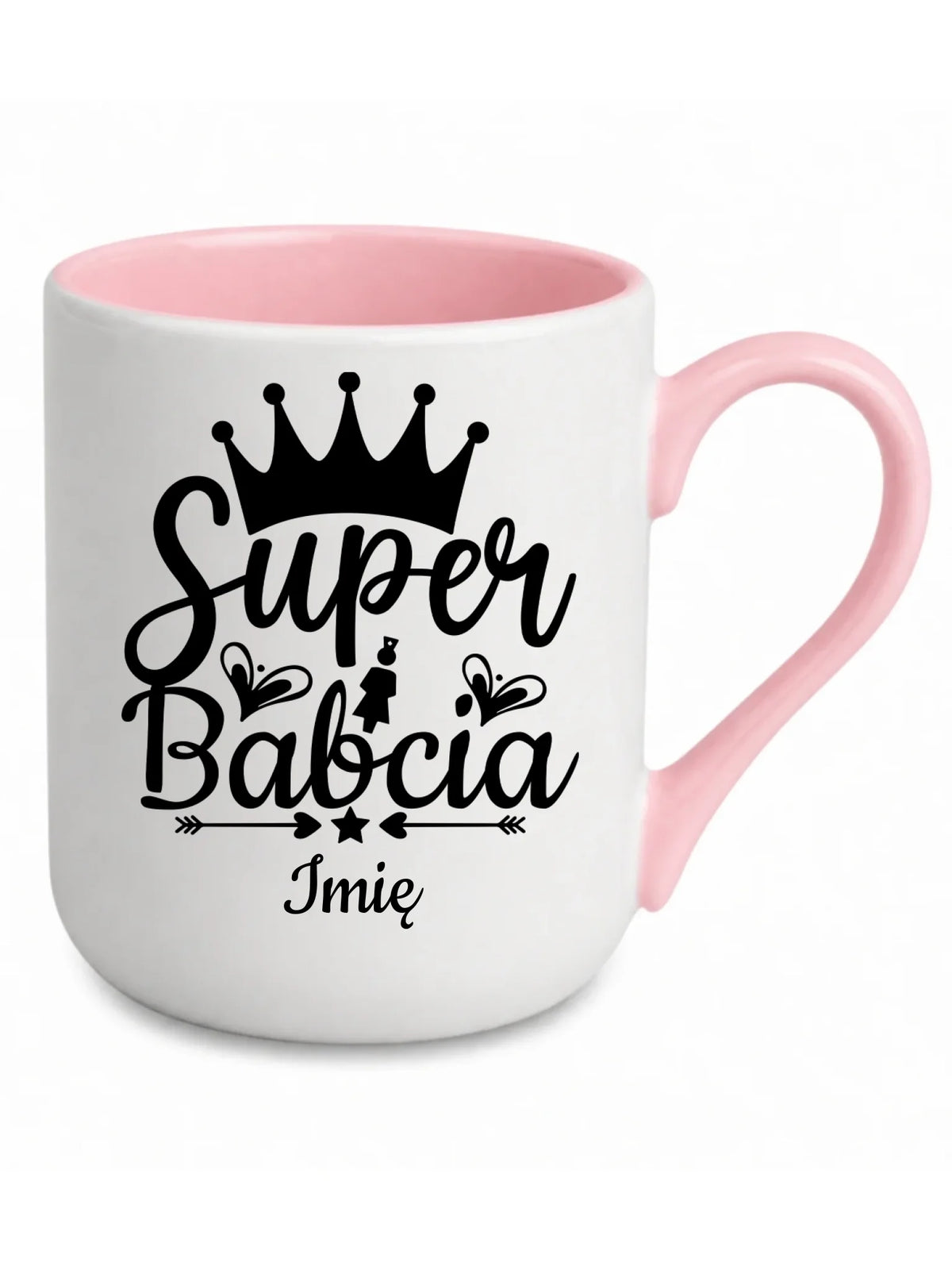 Kubek elegant dla babci - Super Babcia - personalizowany B03