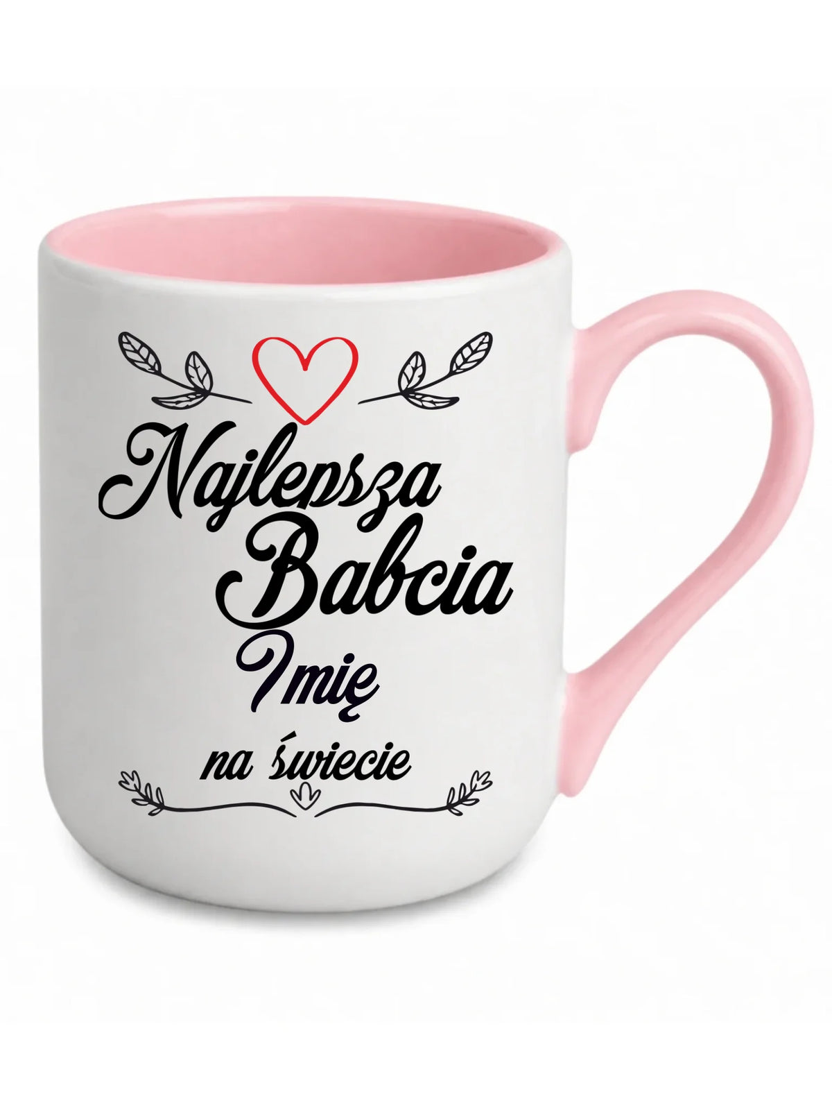 Kubek elegant dla babci - Najlepsza Babcia na Świecie - personalizowany B12