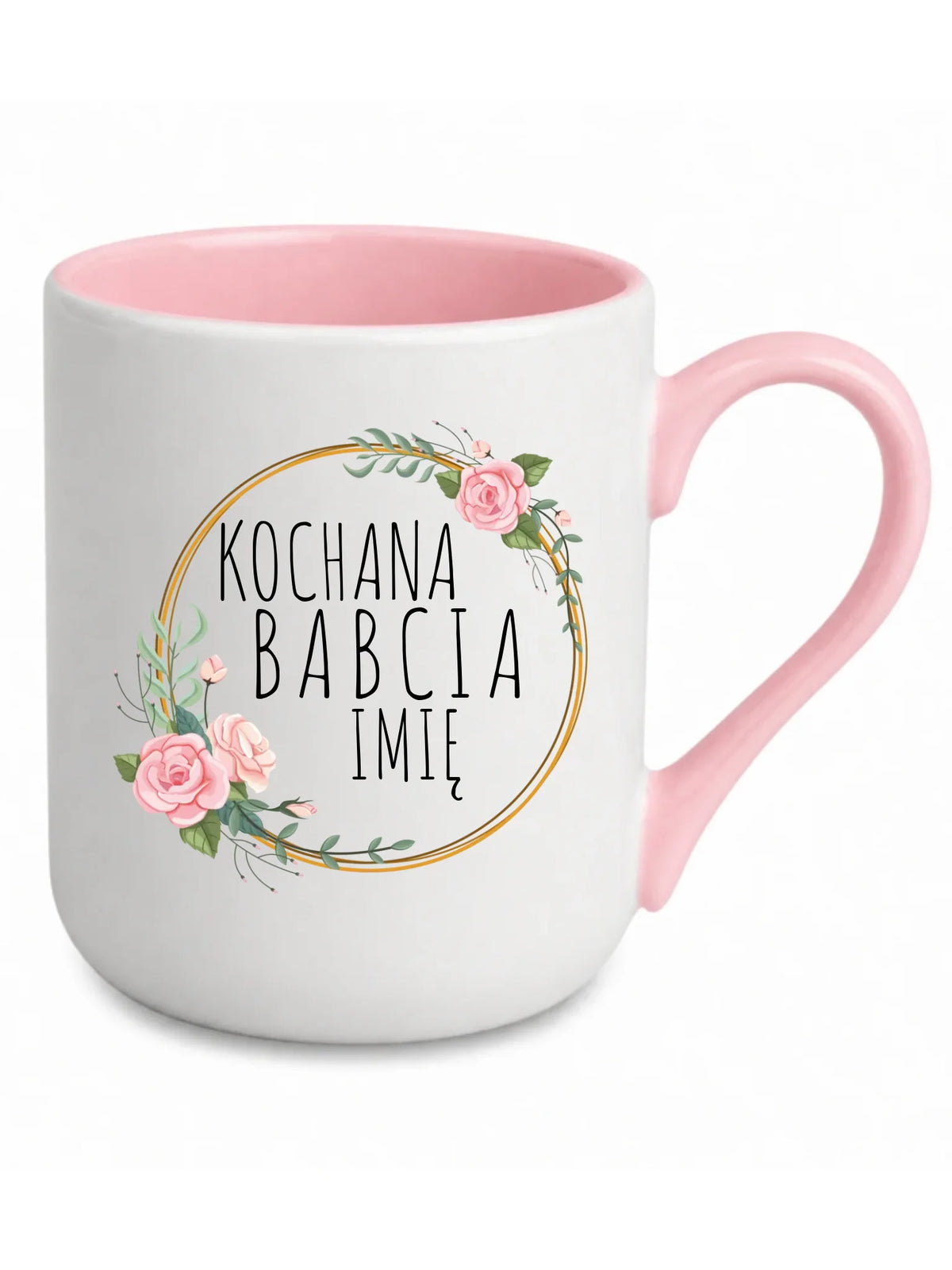Kubek elegant dla babci - Kochana Babcia - personalizowany B10
