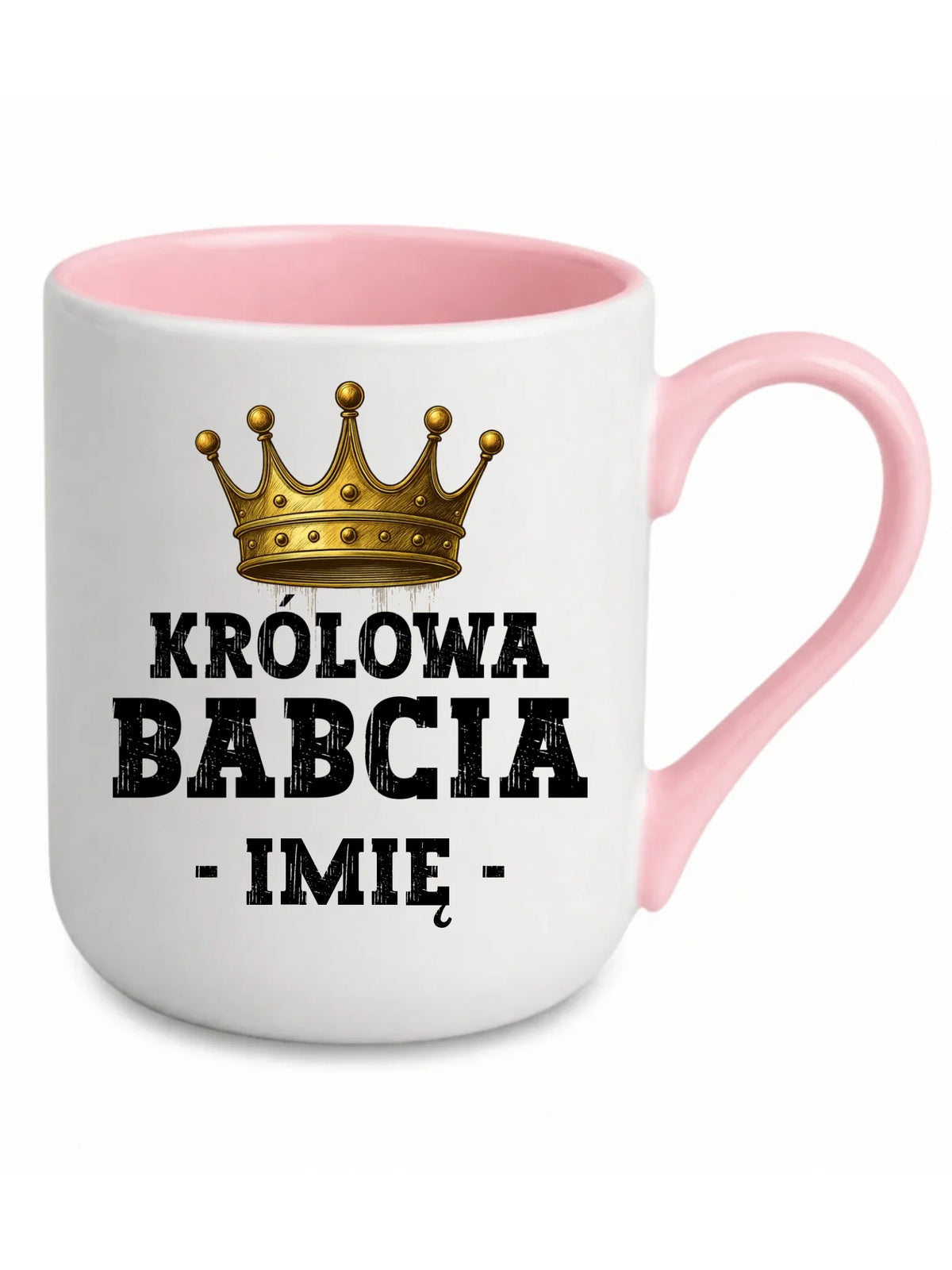 Kubek elegant dla babci - Królowa Babcia - personalizowany B17