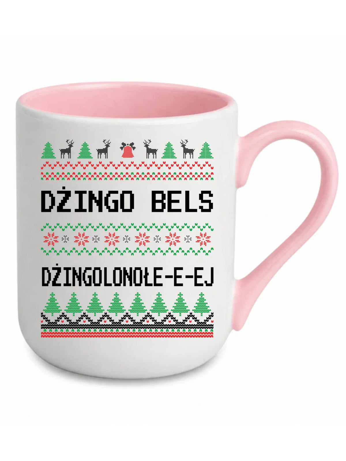 Kubek elegant świąteczny - prezent na Święta - Dżingo bels BN11